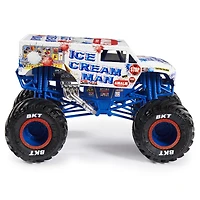 Monster Jam, Monster truck Ice Cream Man officiel, véhicule en métal moul