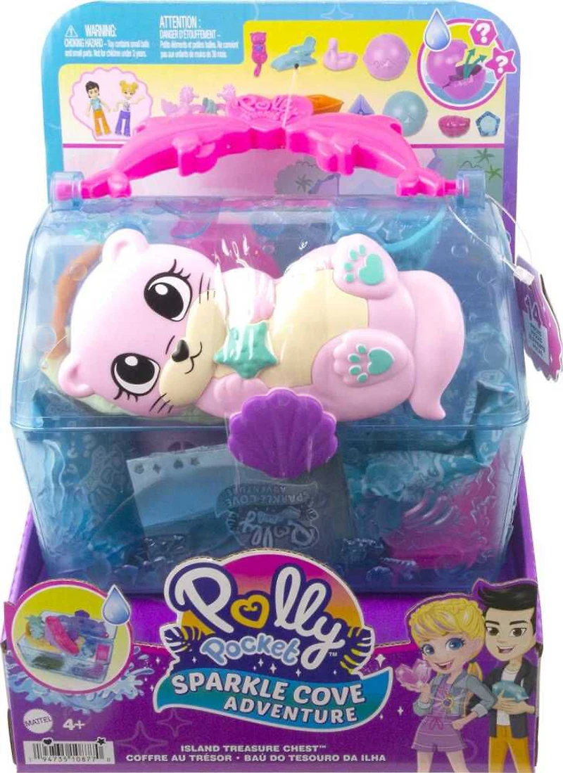 Polly Pocket - Sparkle Cove Adventure - Coffret - Coffre au trésor