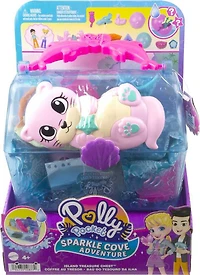 Polly Pocket - Sparkle Cove Adventure - Coffret - Coffre au trésor