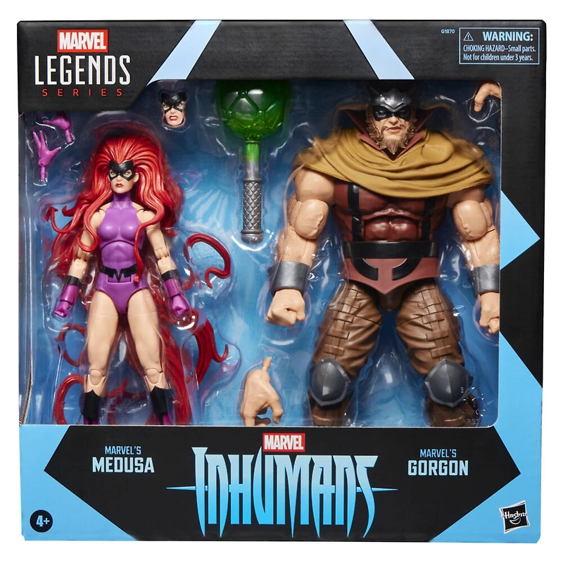 Marvel Legends Series Inhumans Marvel's Medusa & Marvel's Gorgon Action Figure Two-Pack