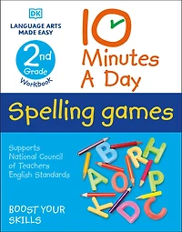 10 Minutes a Day Spelling Games, 2nd Grade - Édition anglaise