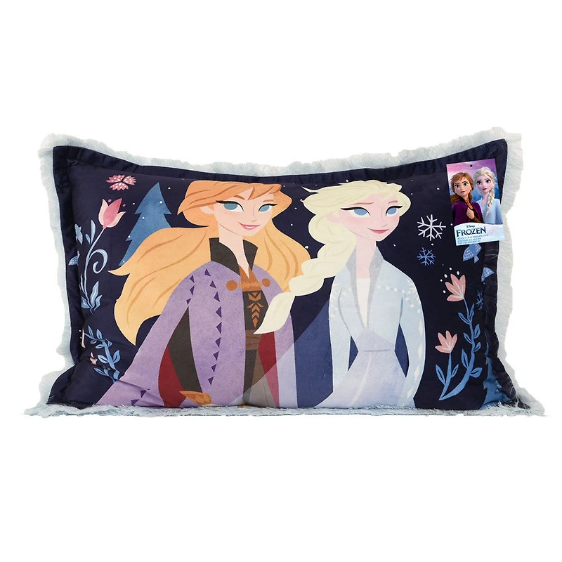 Oreiller géant en fourrure funky pour enfants Disney Frozen
