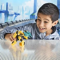 Transformers CYBERWORLD Armored Cyber Changers Bumblebee Action Figure