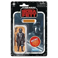 Star Wars Retro Collection, The Mandalorian, figurine de 9,5 cm, Star Wars : Le livre de Boba Fett