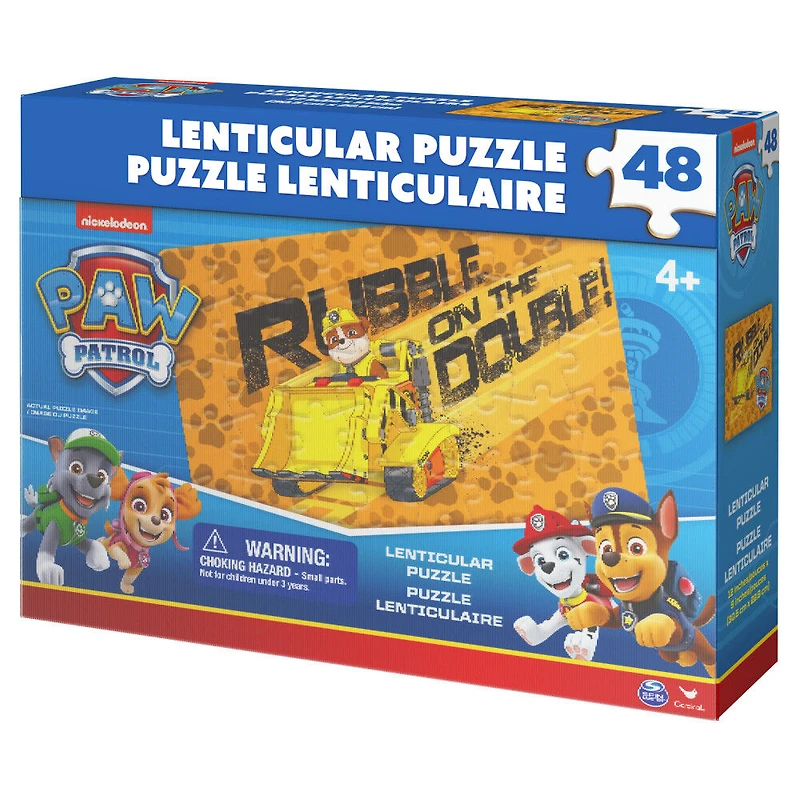 PAW Patrol 48-Piece Lenticular (3-D) Puzzle