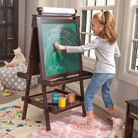 KidKraft - Chevalet en bois Deluxe - Expresso