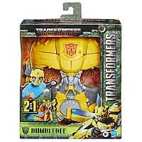 Transformers Toys Transformers: Rise of the Beasts Movie Bumblebee 2-in-1 Converting Mask, 9-inch