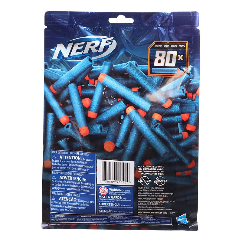 Nerf Elite 2.0, Recharge de 80 fléchettes en mousse Nerf Elite 2.0 officielles