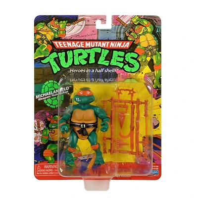 Teenage Mutant Ninja Turtle - Figurine classique de 4,5 pouces : Michaelangelo