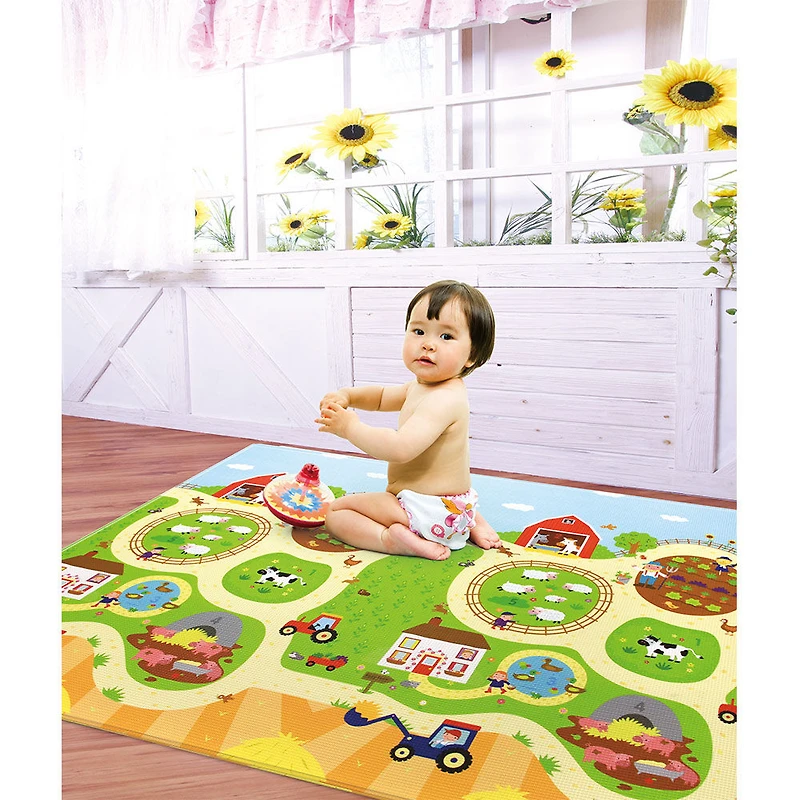 Tapis de Jeu BabyCare - Ma Petite Ferme (francais) - Moyen