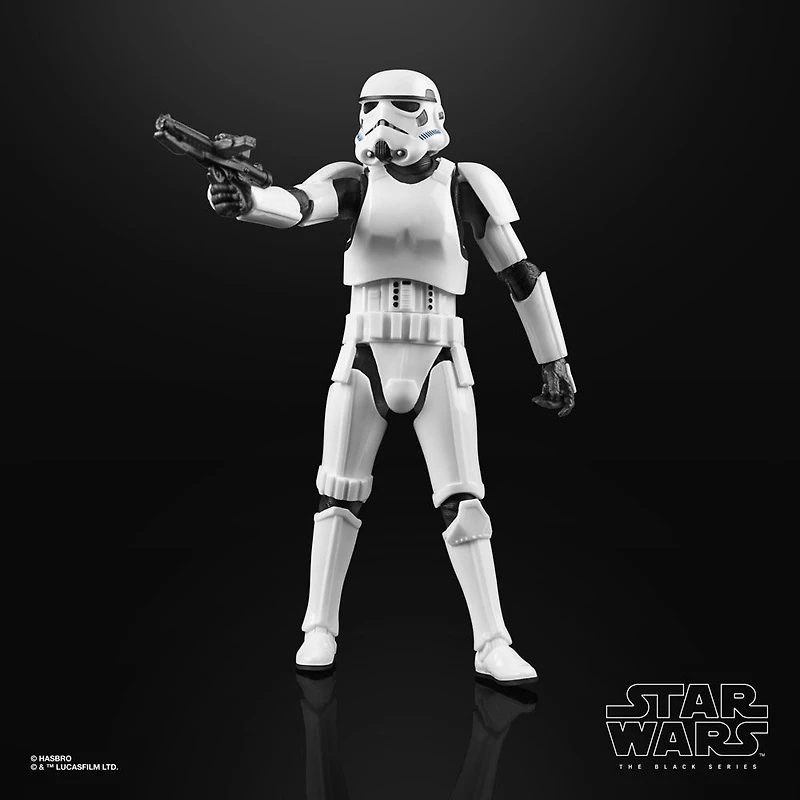 Star Wars The Black Series, Figurine À Collectionner De Stormtrooper Impérial De 15 Cm, The Mandalorian