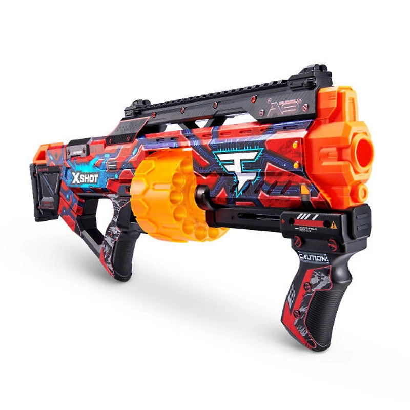 X-Shot Skins Last Stand Dart Blaster - FaZe Clan (16 fléchettes) par ZURU