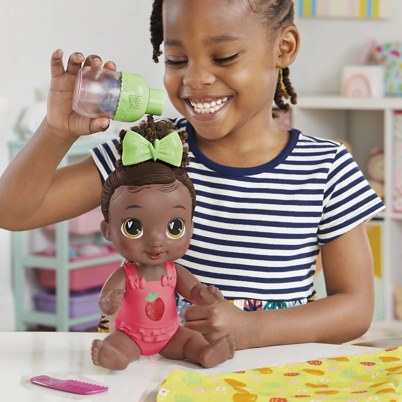 Baby Alive, poupée Berry Boo L'heure du shampooing