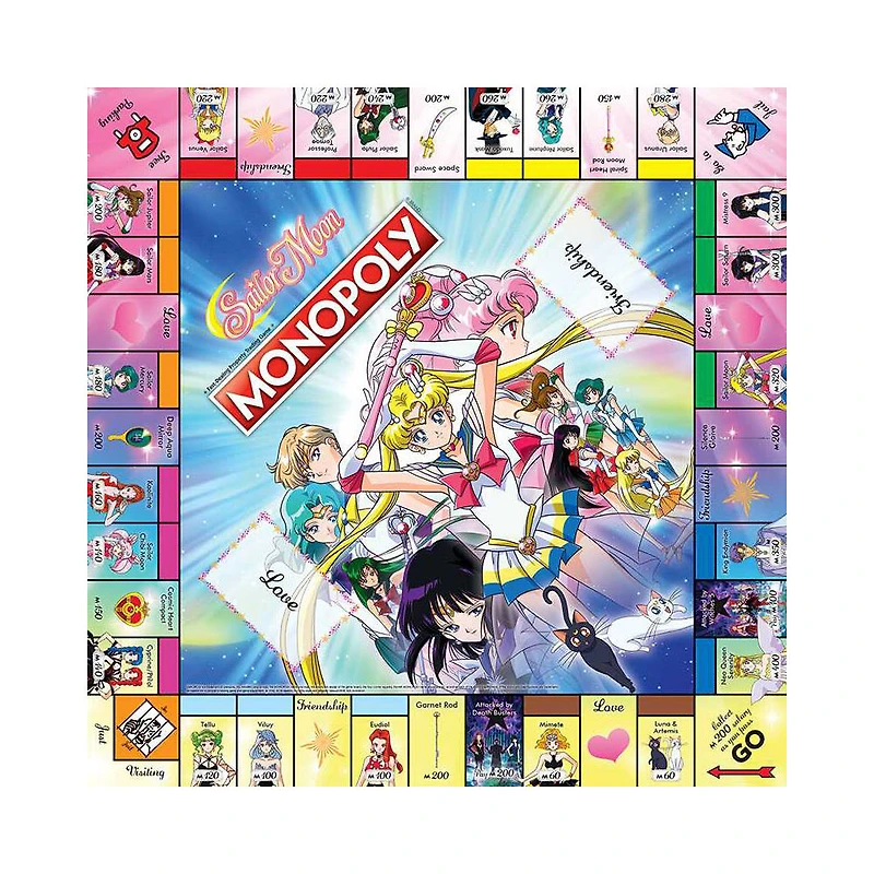 USAopoly MONOPOLY: Sailor Moon - Édition anglaise
