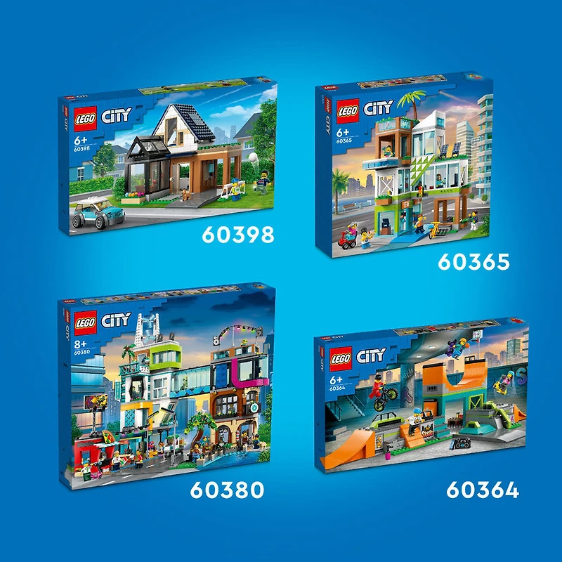 LEGO City Le lave-auto 60362 Ensemble de jeu de construction (243 pièces)