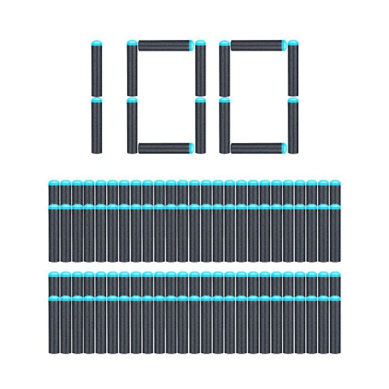 Pack de recharge de fléchettes en mousse universellement compatibles X-Shot Excel (100 fléchettes) de ZURU