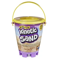 Kinetic Sand, Mini seau de plage de 184 g, Élaboré à partir de sable naturel
