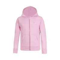 PUMA Fleece Zip Up Hoodie Pink 3T