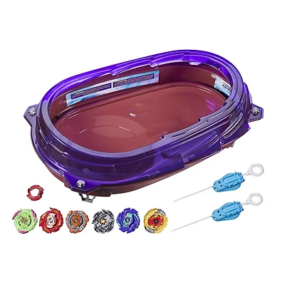 Beyblade Burst Surge Speedstorm Set de combat Slayer Showdown - Notre exclusivité