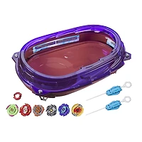 Beyblade Burst Surge Speedstorm Set de combat Slayer Showdown - Notre exclusivité