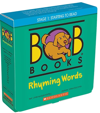 Bob Books: Rhyming Words Box Set (Stage 1: Starting to Read) - Édition anglaise