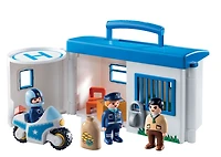Playmobil - Wiltopia - Commissariat de police transportable