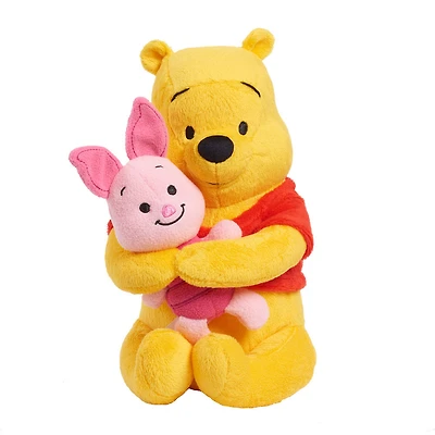 Peluche Winnie l'ourson avec Porcinet de Disney Classics