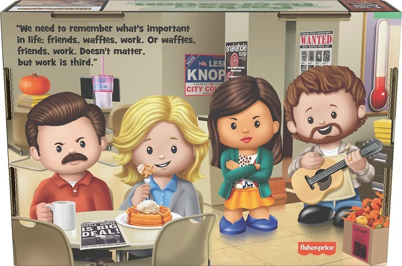 Fisher-Price Little People Collector Parks and Recreation, éd. Spéciale