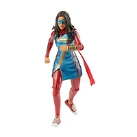 Marvel Legends Series, figurine de collection Ms. Marvel de 15 cm de la série MCU Disney+ Ms. Marvel, 3 accessoires et 1 pièce Build-a-Figure