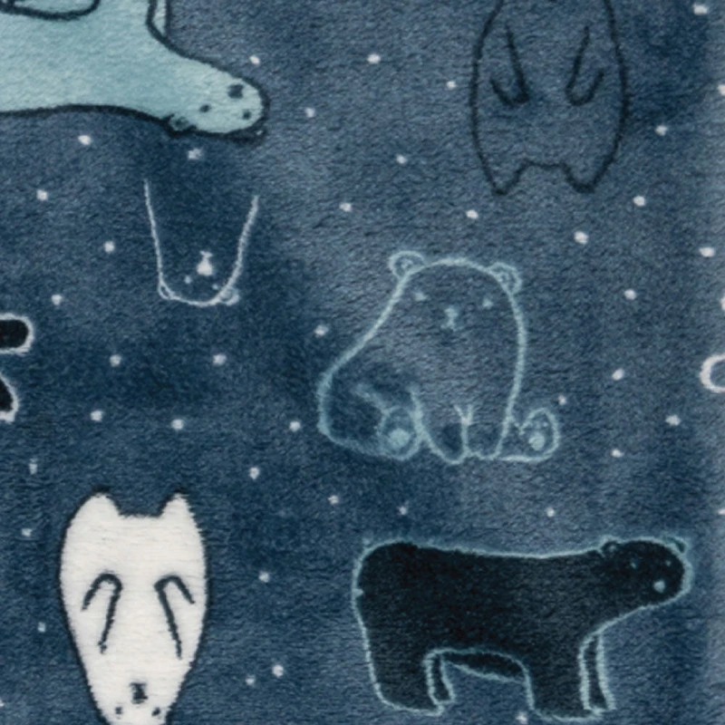 Perlimpinpin-Plush Sleep bag-BEARS (1,5 TOG) -18-36 months