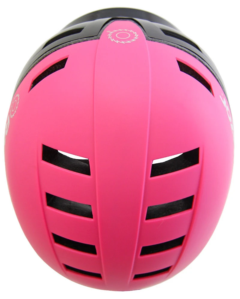 Casque de Vélo Razor - Pour Jeunes 8+ Rose/Noir