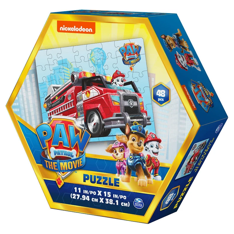 PAW Patrol The Movie, 48 Piece Jigsaw Puzzle, Marshall