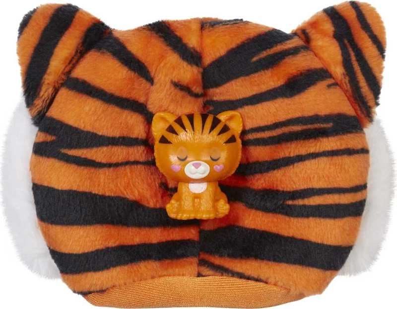 Barbie Poupée Cutie Reveal Série Jungle, tigre et accessoires