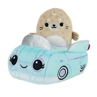 Squishville Plush Vehicle - Lilou in Retro Roadster