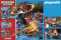 Urgent incendie de ville - Playmobil