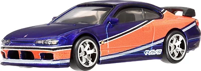 Voiture Hot Wheels Nissan Silvia à l'échelle 1:64