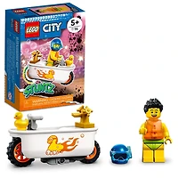 LEGO City Bathtub Stunt Bike 60333 Building Kit (14 Pieces)