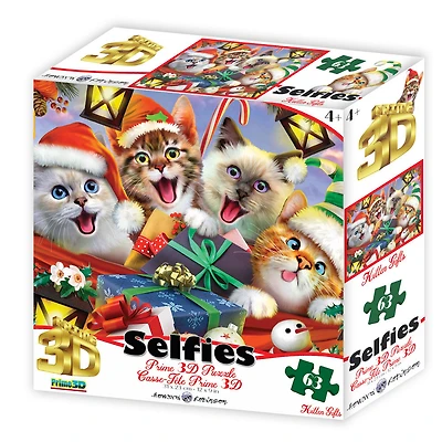 Howard Robinson Noël: Kitten Gifts Selfie  - 63 pièces