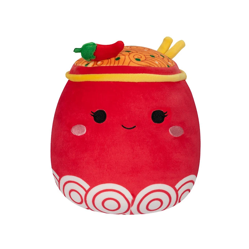 Squishmallows 12,7 cm Flip-A-Mallows - Odion/Illia - Nouilles feu rouge/Sriracha