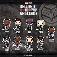 Figurine en Captain America par Funko POP! Falcon and The Winter Soldier