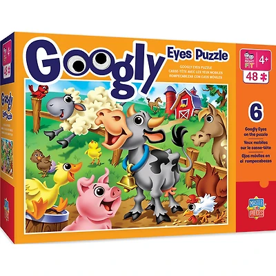 Googly Eyes Right Fit 48 Piece Kids Puzzle