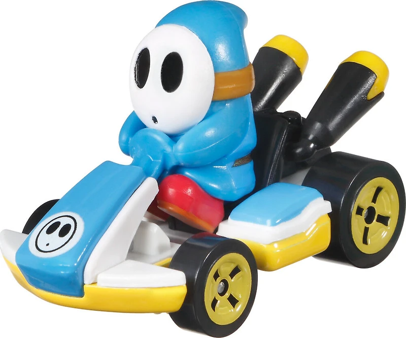 Hot Wheels - Mario Kart - Shy Guy - Kart standard bleu clair