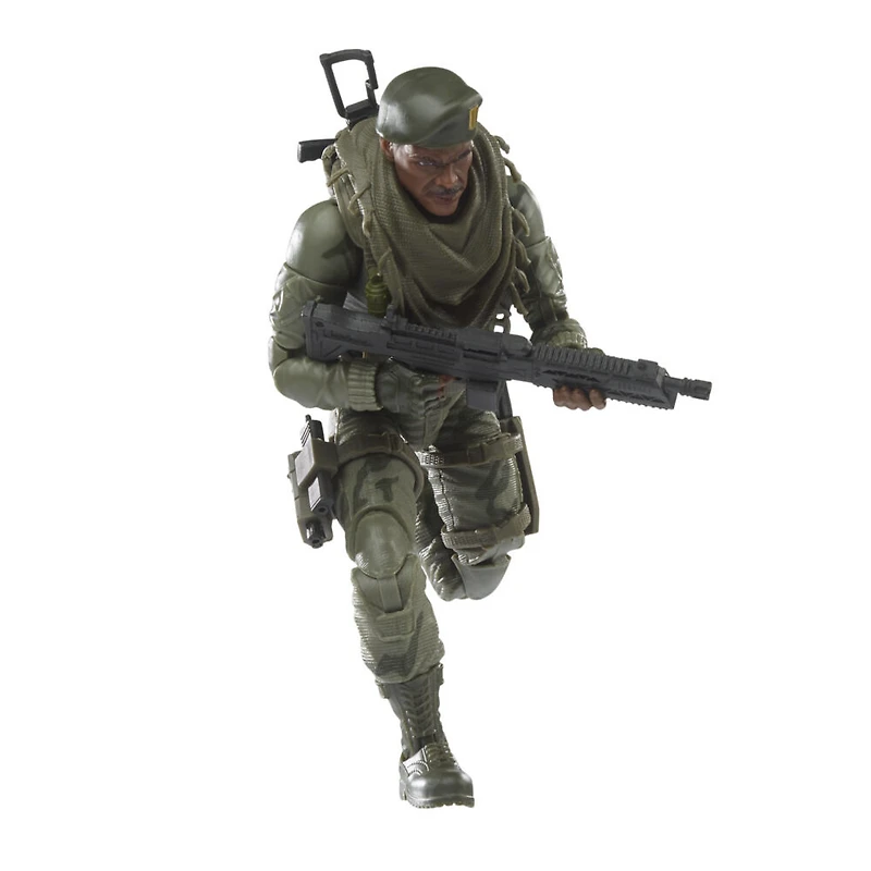 G.I. Joe Classified Series, figurine Lonzo Stalker Wilkinson 46 de collection de 15 cm, nombreux accessoires, emballage spécial