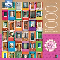 Artiste : Rusian Kalnitsky - Casse-tête de 1 000 pièces - Collage de 36 portes et fenêtres