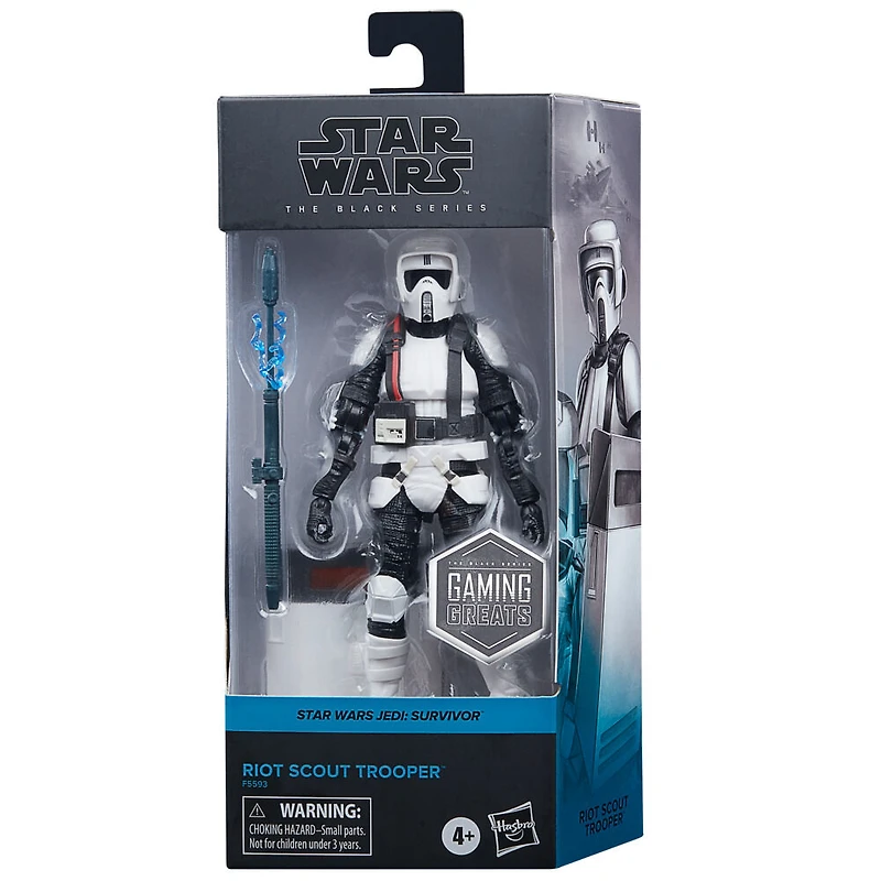 Star Wars The Black Series Gaming Greats, figurine Riot Scout Trooper de 15 cm de Star Wars Jedi: Fallen Order