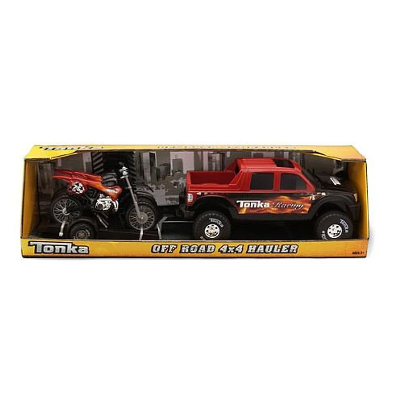 Tonka Off Road 4X4 Hauler - Motorcycle
