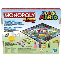 Monopoly Junior édition Super Mario, jeu de plateau