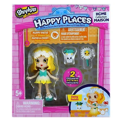 Ensemble P'tite Shoppie Shopkins Happy Places Saison 2 - Patio de chiot