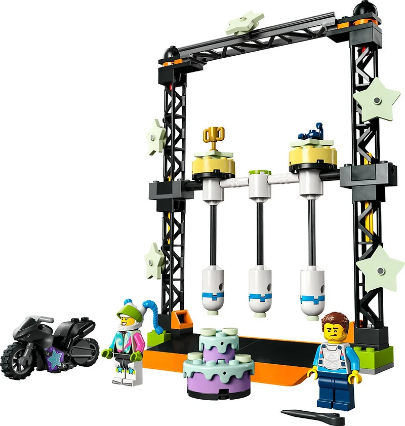 LEGO City Le défi de cascades frappeur 60341 Ensemble de construction (117 pièces)