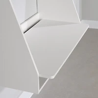 Hourra Bureau de travail Blanc solide